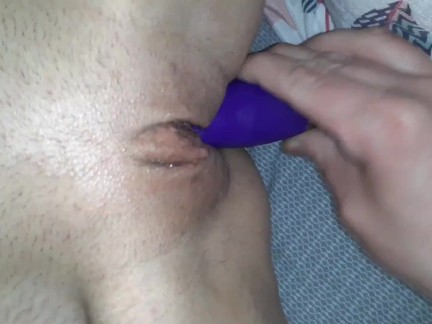 Fingers and vibrator tag team EP