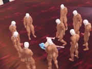 Miku in a 10 guy gangbang 1/16