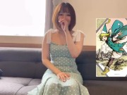 [エロ漫画家さん]第14話　私のおススメ漫画ベスト５を脱衣しながら発表してみた 。最後は全裸笑 6/16