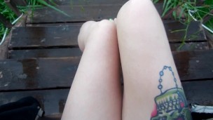 Sexy Feet & Legs .. Summer Thunderstorms!