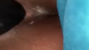 Cumin all on the dildo 
