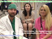 $CLOV Mina Moons Gyn Exam By Doctor Tampa & Nurse Destiny Cruz @GirlsGoneGynoCom 10/16