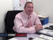 Hot brunette gets fucked at work 3/16