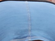 UPSKIRT NO PANTIES in a RESTAURANT 3/16