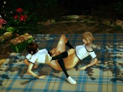 Sooo Cute Lesbian SchoolGirls Tribbing Lesson
