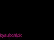 I have been a naughty slut again 1/16