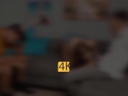 HUNT4K Babe betrügt BF mit Jäger, der ihnen Unterkunft geben könnte 1/16