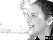 Horny brunette masturbates to a wild orgasm on the pool table 5/16