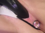 Stretching Pussy Before Fisting 4/16