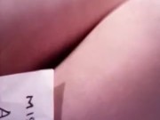 MissLexiLoup hot curvy ass getting toy positioned