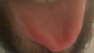 ASMR tongue play with kisses! 