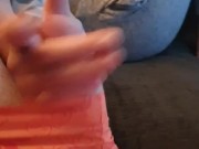 Step sis plays with my cock- mom almost caught us 10/16