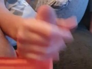 Step sis plays with my cock- mom almost caught us 8/16