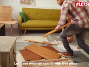 XXXSHADES - BUSTY BRUNETTE NEKANE SENSUAL FUCK WITH REPAIR GUY - LETSDOEIT 3/16