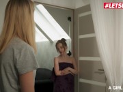 AGIRLKNOWS - LOTTIE MAGNE AND FREYA MAYER RUSSIAN LESBIANS EROTIC PUSSY LICKING 3/16