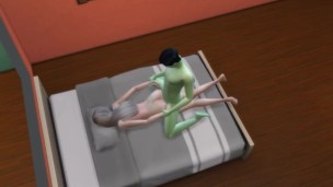 Alien pervert bursts home to the dugout and fucked her sims4