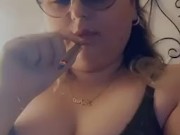 CUM smoke with me 😘💨