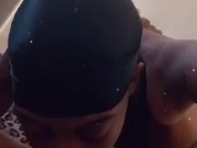 Ebony Dyke eating pussy 3/16