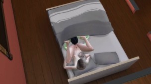 Alien fucked a dugout in Sims