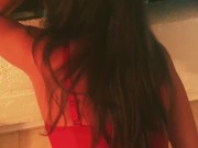 Public fuck on the balcony, cum on face, we almost got caught. 7/16