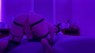 Bottom bunny bouncing that ass 