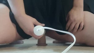 Fastest squirt, brand new toy, first video!!! 
