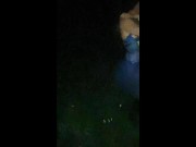 Hot public sex by country roadside ends with facial and squirting 1/16