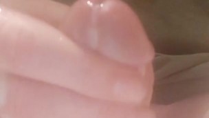 MASSIVE CUM-FOUNTAIN DRAINS OUT OF MASSIVE BEAUTIFUL THICK COCK