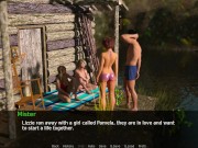 Swimming with three gorgeous sexy babes • DUSKLIGHT MANOR #119