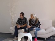 HUNT4K Blonde earns money for wedding by having sex with mature neighbor 5/16