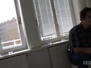 HUNT4K Blonde earns money for wedding by having sex with mature neighbor 9/16