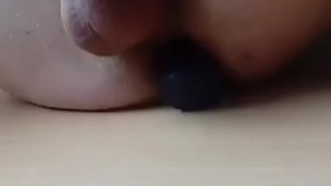 Short dildo riding