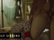 Family Sinners - Kenzie Reeves Breaks Up With Her Bf & Seeks Her Stepbro's Nathan Bronson Comfort 8/16