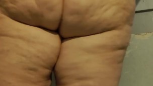 Showing my ass close up