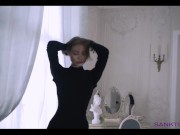 Sanktor 068 - Beautiful Hot Teen With Natural Boobs Is Dancing Naked 14/16