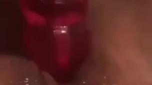 Fat pussy masturbation