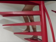 A married chick washed herself, went to bed and quietly masturbates 9/16