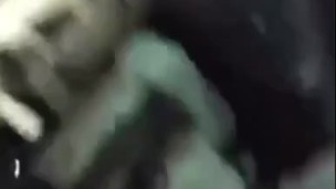 In a Tank Strocking my BBC In Iraq