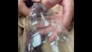 PET bottle pee