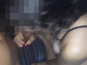 Paja rusa embarazada hasta que se corre en mis tetas | Morocha Argentina | Pareja Latina Amateur