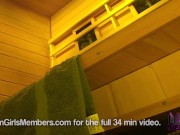 Sexy Redhead Pounds Her Pussy With A Glass Dildo 10/16