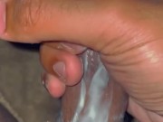 BIG COCK COVERED IN LUBE
