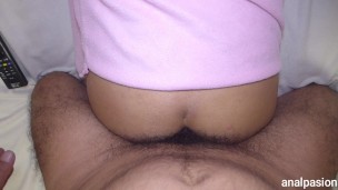 Tight Ass Of Latina Wife Spits Hot Cum, Huge Anal Creampie, Extensive Cumshot