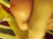 Cumming Into My Washcloth