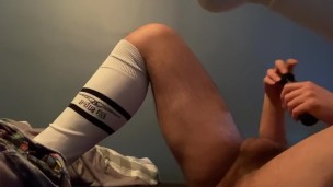 Boy fingering ass (nearly caught)