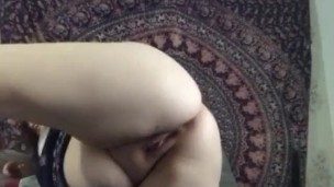 Using dildo in both holes first time
