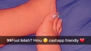 Only fans @kissdabbw with your foot fetish