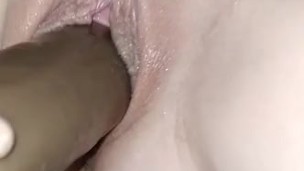  I TOLD Hubby I WANTED To Try His New BBC Dildo BEFORE HE Fucked Me.OMG, I FELT It GRIPPING!🍆💦