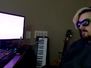 Quietly listening to anime music alone at 3AM