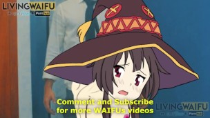 MEGUMIN Konosuba 2D Real Anime Big Japanese Ass Booty Cosplay Hentai Kono Subarashii Sekai porn sex